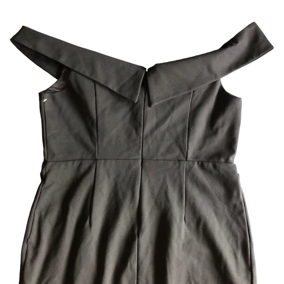 Lulus XL Black Dress Off Shoulder Mini Dress - Picture 12 of 13